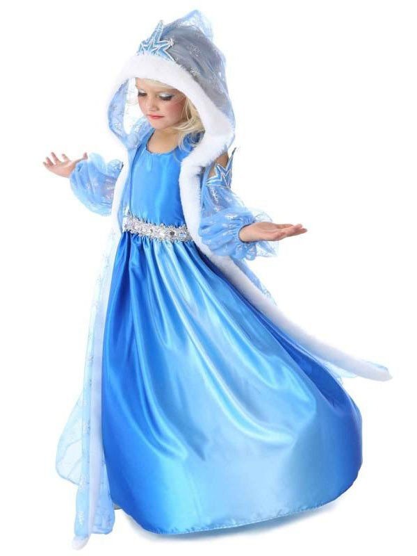 Eiskönigin Kostüm Prinzessin Elsa Kleid Kinder