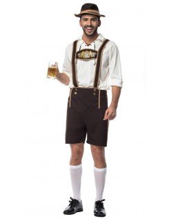 Bayern Kerl Oktoberfest Lederhose Kostüm Herren