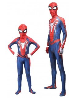 PS4 Spiderman Kostüm Für Kinder Erwachsene Halloween Superhelden Kostüme