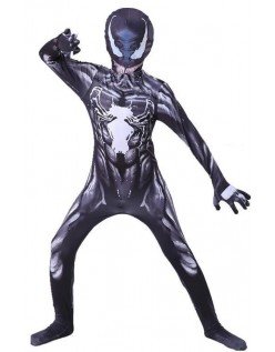 Venom Symbiote Spiderman Kostüm Kinder Erwachsene Halloween Superhelden Kostüme