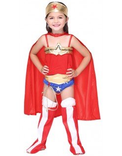 DC Comics Wonder Woman Kostüm für Kinder