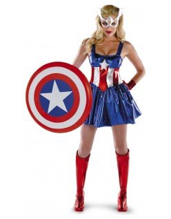 Captain America Kostüme Superhelden Kostüme für Damen