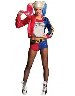 Stickerei Suicide Squad Harley Quinn Kostüm Erwachsene Set