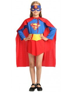 Klassische Supergirl Kostüme Superhelden Kostüme für Kinder