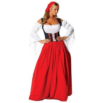 Miss Swiss Oktoberfest Kleidung Trachtenkostüm